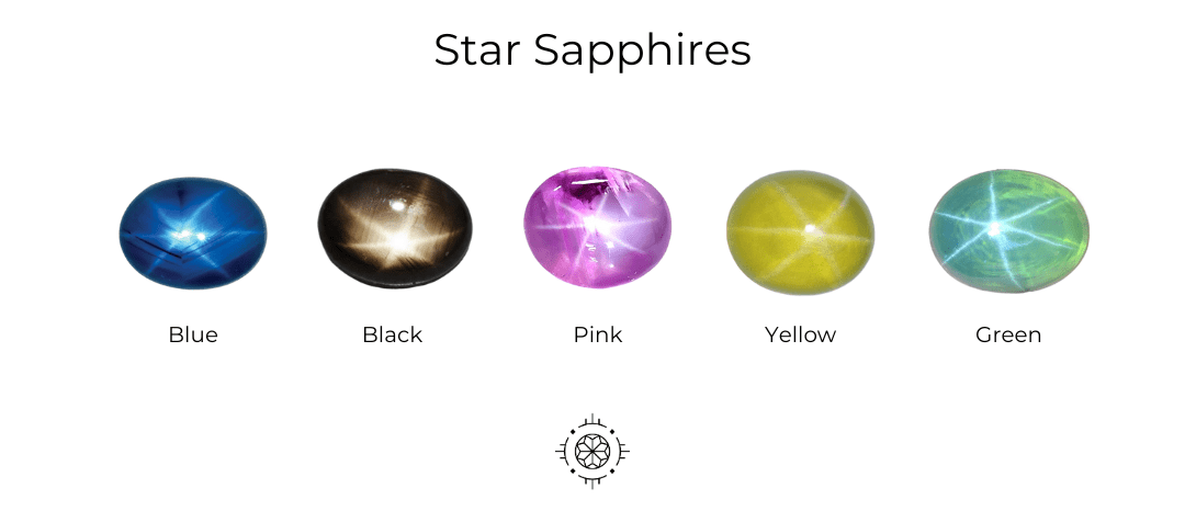 Star Sapphires Colors